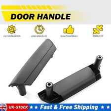 2x Front Interior Door Handle Cover Mount For VW T5 Transporter 2009-2015 Black