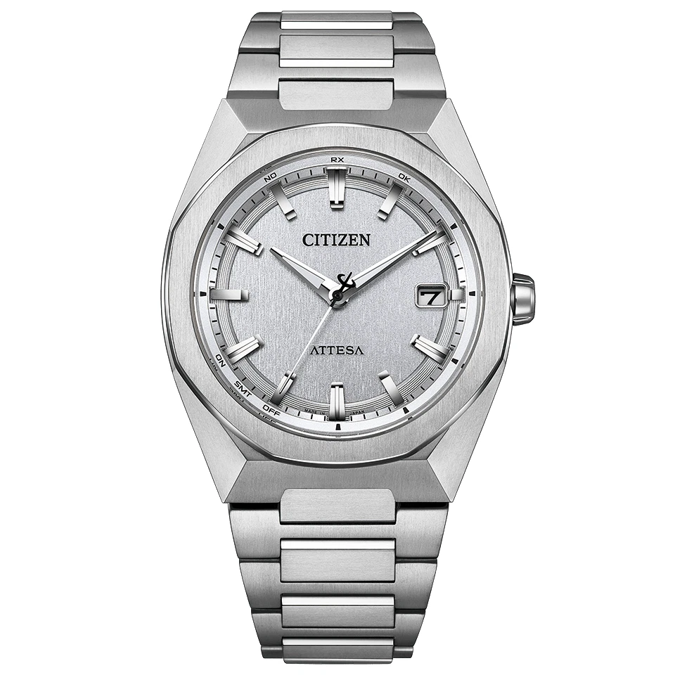 Reloj Citizen Attesa CB3040-56H Eco-Drive Titanio Solar Radio Atómica Hombre JAPÓN