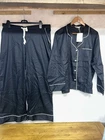 Cyberjammies Pyjama Set Womens Navy Hotel Style PJs. New Tagged Size 20