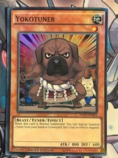 Yokotuner INOV-ENSE4 LIMITED EDITION YuGiOh Karte 
