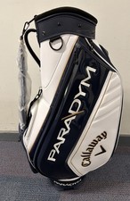 CALLAWAY PARADYM TOUR STAFF BAG / White/Navy / 6 Way Divide / Used