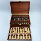Vintage Anri Toriart Charlemagne Italy Medieval Crusader Knight Chess Set
