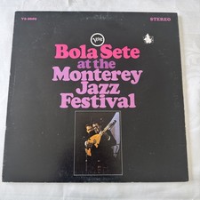 BOLA SETE at the MONTEREY JAZZ FESTIVAL 1967 VERVE Van Gelder press LP NM#58