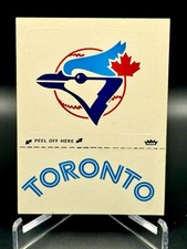1979 Fleer #- Toronto Blue Jays Team Logo Sticker Toronto Blue Jays