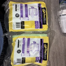 2 -10 Packs GENUINE ProTeam Intercept Micro 6qt/6.6L Canister Vacuum Bags 100431