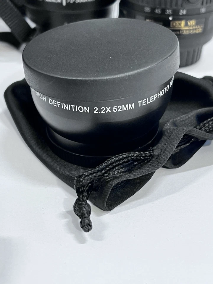 Nikon D5300 DSLR Camera W/ (AF-S DX 18-55mm f/3.5-5.6GII & AF 70-300 F:4-5.6G - Image 4 of 4