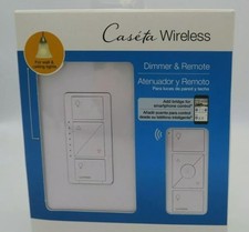 LUTRON Caseta Smart Dimmer Switch Remote Kit ...