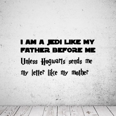 Wandtattoo I am a Jedi