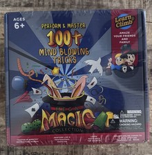Learn Climb Mega Magic Collection 100 Tricks Set-NEW-Sealed Kids Magic Kit