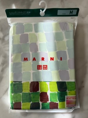 Uniqlo x Marni HEATTECH Turtleneck Long Sleeve T-shirt Green Size M