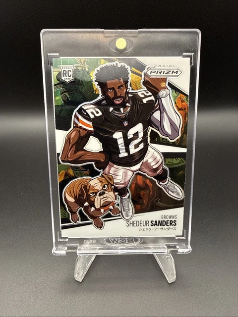2025 Prizm Shedeur Sanders Rookie Manga SSP Case Hit RC Browns