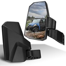 Ranger Side View Mirrors Door Mounted, The Spring Back Feature Allows Easy Reset