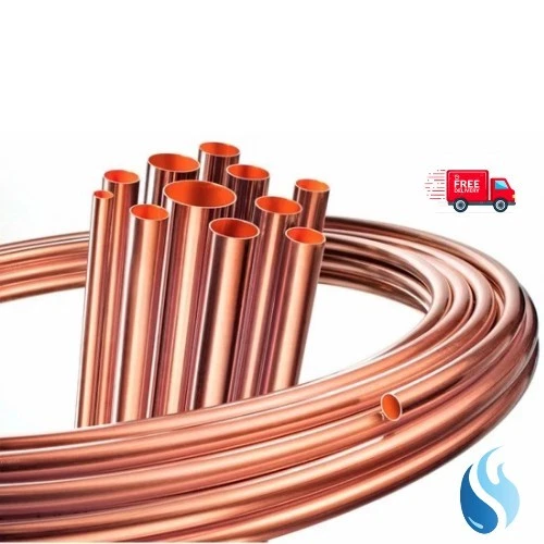 WEDNESBURY COPPER TUBE PIPE 8mm 10mm 15mm 22mm 28mm Soldered BS EN 1057 Trade Grade