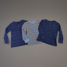 Cat Jack Lot of 3 Toddler Boys' Long-Sleeve Thermal Shirts, 4T