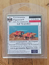 Germania-GF-72-Z-013 schwere Zugpferde-4 er Gespann-stehend-auch für 30YW/ECW