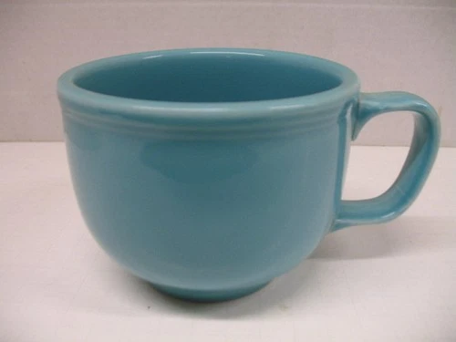 Fiesta Jumbo Mug Turquoise Large Soup Bowl 18oz