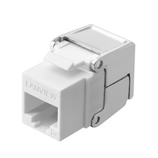 Lanview LVN128084 Cat6a Unshielded flip jack