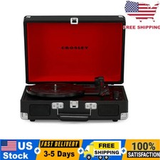 Vinyl Record Player with Speakers with Wireless Bluetooth Audio Turntables NEW