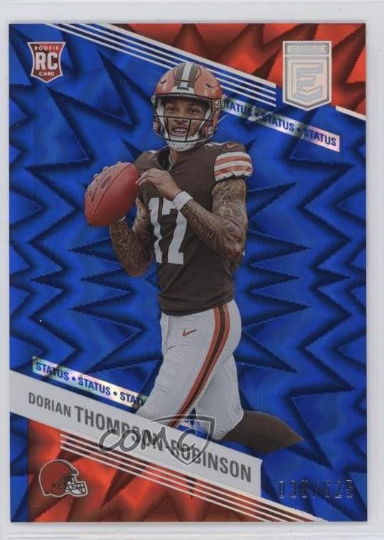 2023 Donruss Elite Rookies Status Explosion 35/625 Dorian Thompson-Robinson 5j8