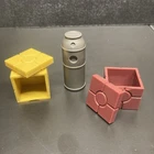 Star Wars TVC Streets of Mos Eisley 3.75" Scale Crate Cannister Accessory Set