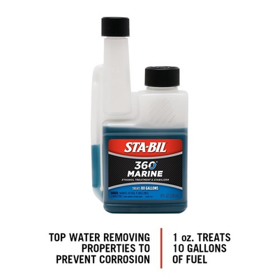#ad STA BIL 22239 360 Marine Ethanol Treatment And Fuel Stabilizer for Boats 8 oz $11.07