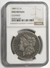 1889 "CC" Morgan "NGC Fine, Details"🔥SCARCE DATE/RARE-NICE PATINA 350K, TOP 3✅