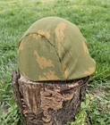 RUSSIAN SOVIET KZS CAMOUFLAGE COVER FOR HELMET SSH 68 40 HELMET COVER CAMO USSR