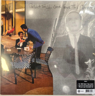Robert Fripp   God Save The Queen / Under Heavy Manners LP Album vinyl record