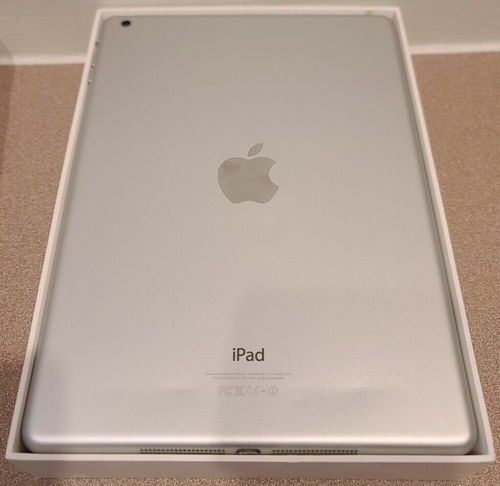 Apple iPad Air A1474 9.7 inch 16GB Wi-Fi Silver White MD788LL/B in Retail Box - Picture 9 of 12
