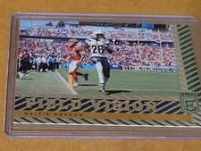 2018 Donruss Elite Melvin Gordon Field Vision Green Nmmt