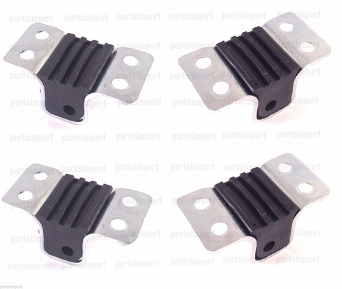 Mercedes W123 240D 280E 300D 300CD Door Lock Striker Set of 4 Front & Rear L + R - Picture 2 of 2