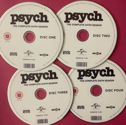 Psych The Complete Sixth Season (2012) Drama 4 Disc Regions 2:4:5 DVD Free Post - Picture 3 of 3