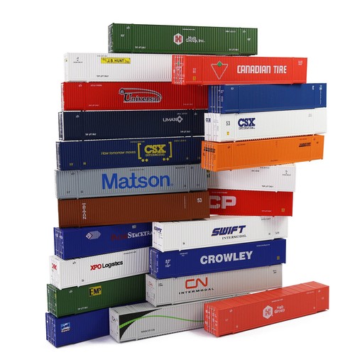 Evemodel Modellbau N Spur 53ft 1:160 Schiff Container 53' Ladebox mit Magets - Picture 1 of 28