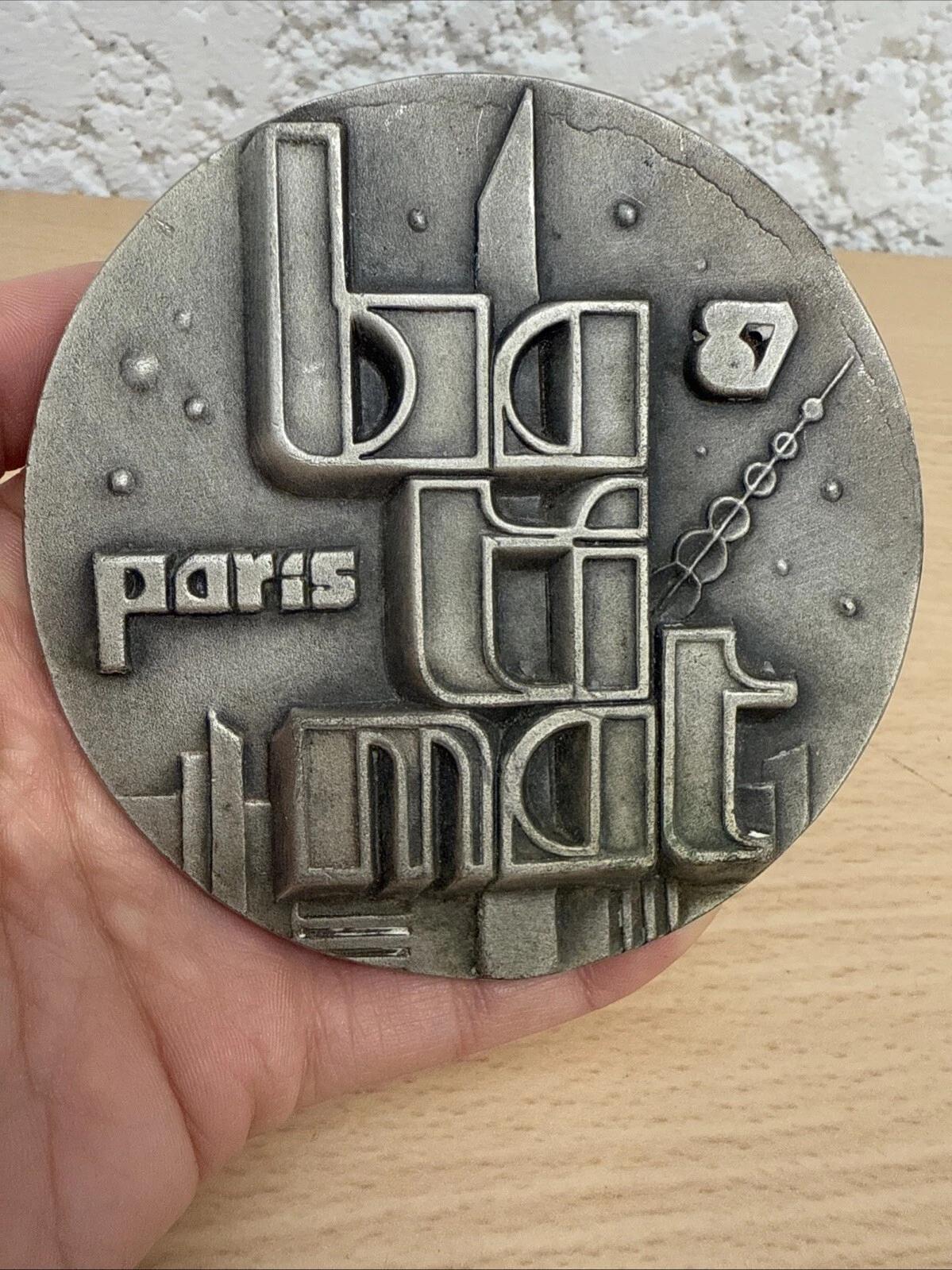 Médaille Batimat Paris Batimat 87 Concours De L’innovation