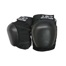 187 Killer Pads Pro Knee Pad, Black/White, X-Small