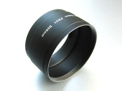 Adapter für Weitwinkelkonverter Wide Adapter Tubus für Canon PRO1 58mm 