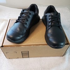 Shoes For Crews Saloon II Womens 8 Slip Resistant Work Black Sneaker Gorpcore