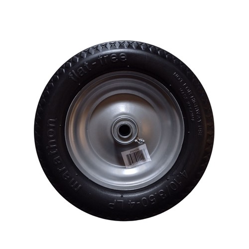 Marathon 4.10/3.50-4" Flat Free All Purpose Utility Tire on Wheel 3" Centered - Picture 2 of 6