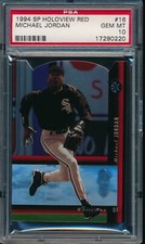 PSA 10 MICHAEL JORDAN 1994 UPPER DECK SP RED HOLOVIEW Rookie RC GOAT GEM MINT 