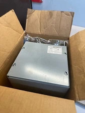 HUBBELL WIEGMANN SC080806WW Enclosure Steel 8" x 8" x 6", 12- KNOCKOUTS, NEW