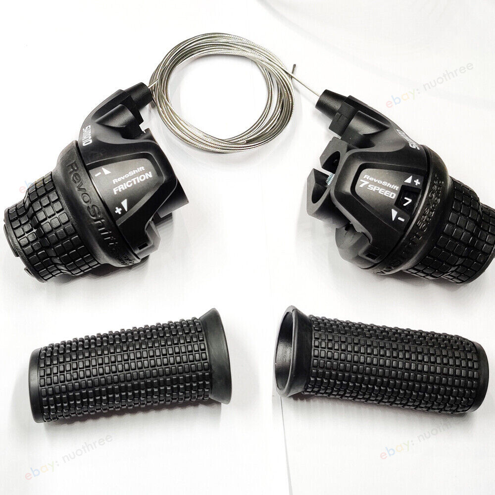 Shimano Revo Shift SL-RS25 Twist Grip Shifter -3/7/21 Speed Black New