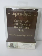 David Tutera Wedding "SIGN" Our Guest Book NEW