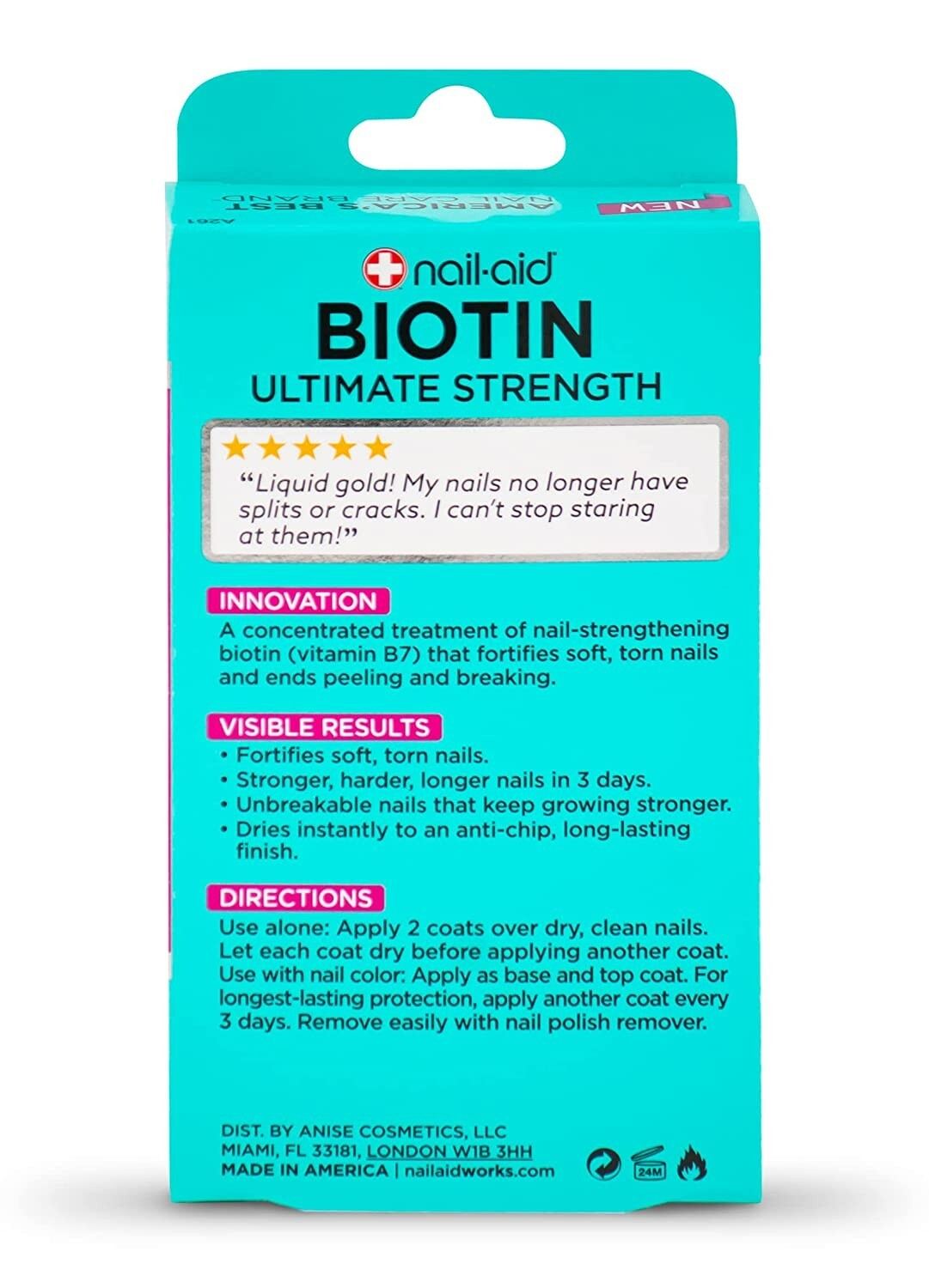 NailAid Biotin Ultimate Strength Nail Treatment & Strengthener