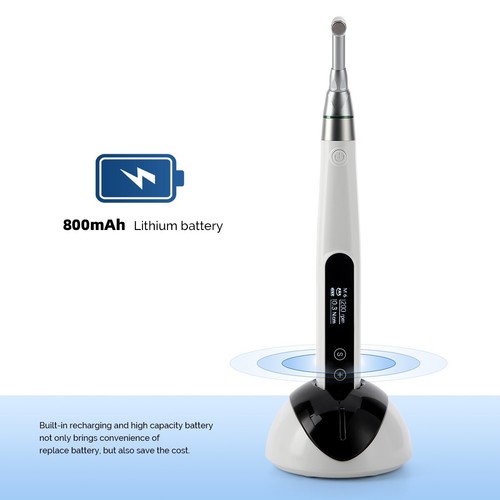 AZDENT Dental Cordless LED 16:1 Endo Motor / Apex Locator Root Canal Finder - Picture 2 of 26