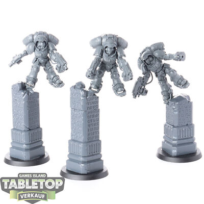 Space Marines - 3 x Primaris Inceptors - unbemalt