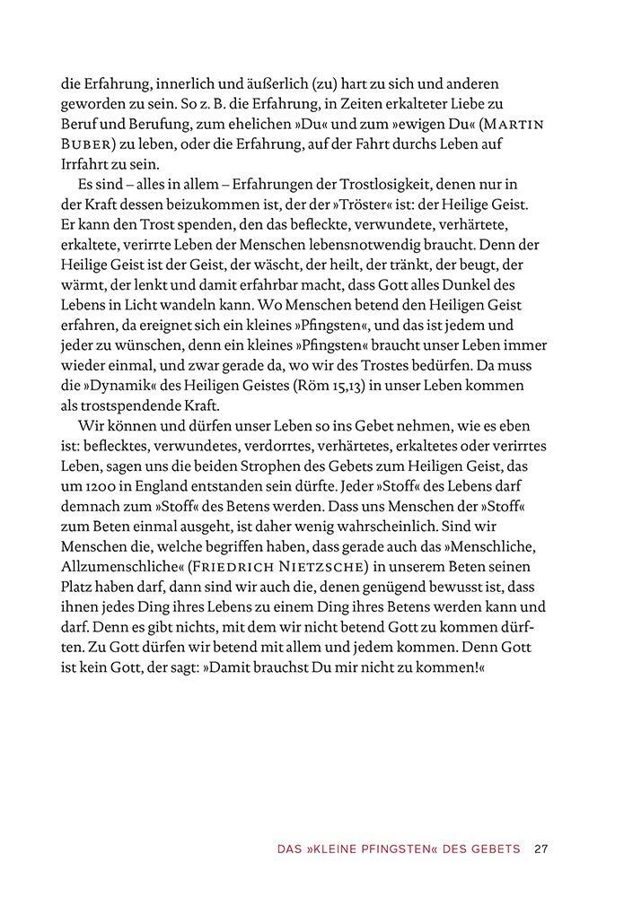 Thumbnail - Beten, Bernhard Sill
