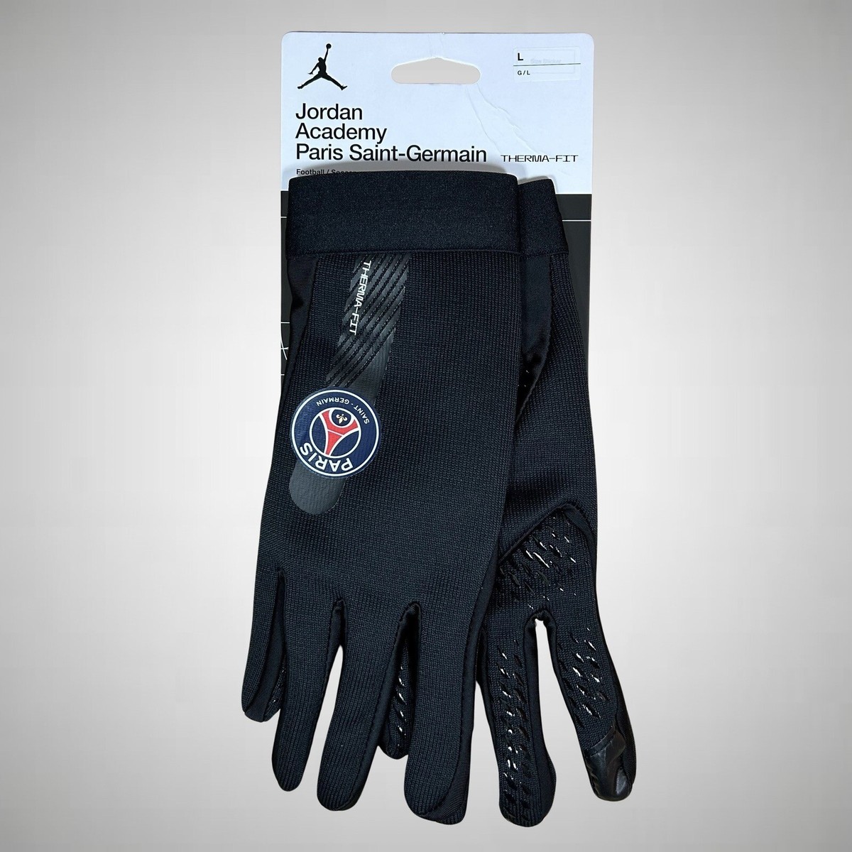 Jordan Academy Paris Saint-Germain Therma-Fit Soccer Gloves Men’s L  DV3249-010
