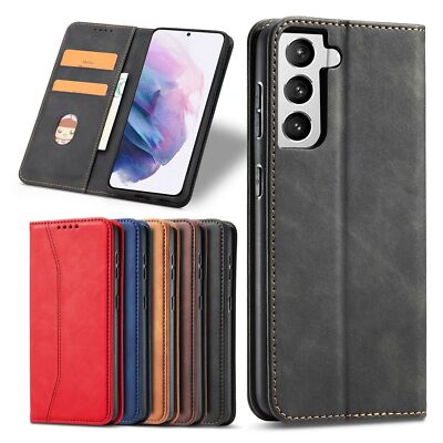 Handy Tasche Schutzhülle Book Case Flip Cover Wallet Etui Hülle Leder Magnet