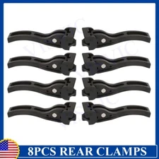 8PCS Universal Replacement Parts for Hard/Soft Folding Tonneau Cover Rear Clamps