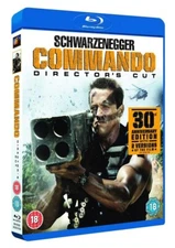 COMMANDO [Blu-ray] (1985) Director's Cut + Theatrical Arnold Schwarzenegger Film